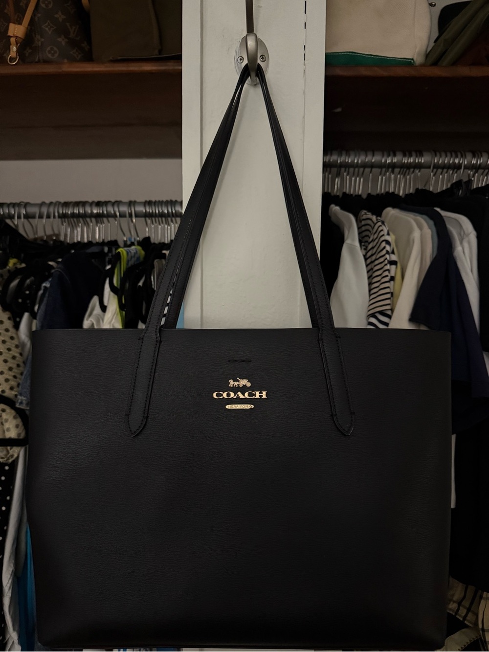 Coach Black Tote Bag